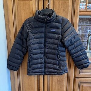 Patagonia Girls Black Puffer Jacket
